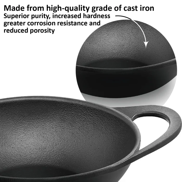 HAWKINS CASTIRON KADAI 2L-8