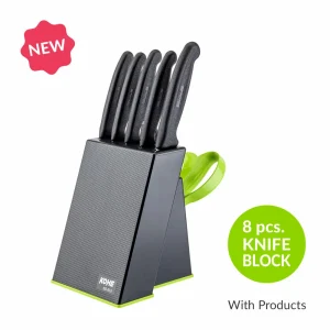 Kohe Knife Block KB-811 (With Products),  Ideal for store your Knife and Kitchen Scissors