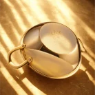 LILY BRASS FLATE KADAI-2