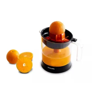 Philips Citrus Press Juicer HR2799/00 | 25W Citrus Juicer with Two Cones | Easy to Clean | BPA-Free