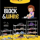 SHREEJI BLACK&WHITE RACK