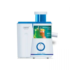 Orpat Centrifugal juicer 400Watts  ( Fresh Fruit Juicer 400 Watts White )
